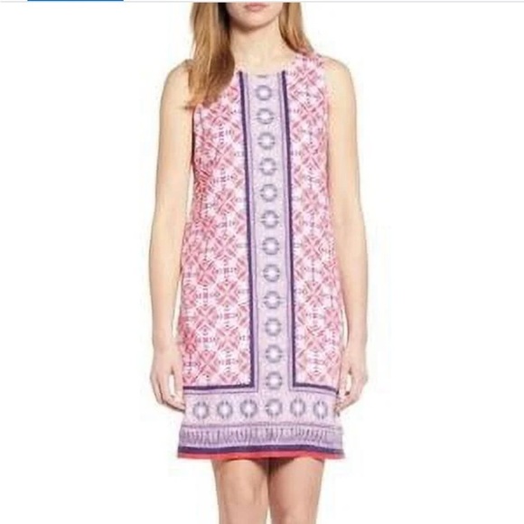 Tommy Bahama 100% Linen Tropical Hawaiian Floral Summer Vacation Dress Sz S - Picture 1 of 9